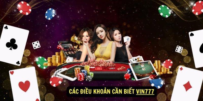 Nội dung cần biết của điều khoản và điều kiện Vin777